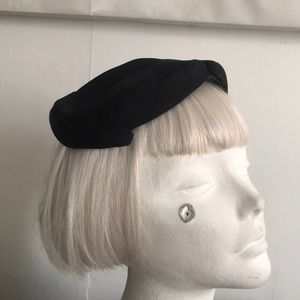Vintage black hat
